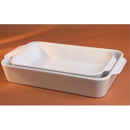 Pillivuyt Pillivuyt 220238BL Large Eared Rect. Roaster - Deep - 9 x 13 x 2.5 Inch  2.5 qt. 220238BL